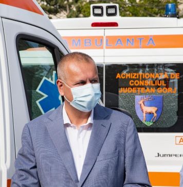 Președintele CJ Gorj, Cosmin Popescu: Spitalul Județean de Urgență Târgu-Jiu a recepționat două ambulanțe moderne