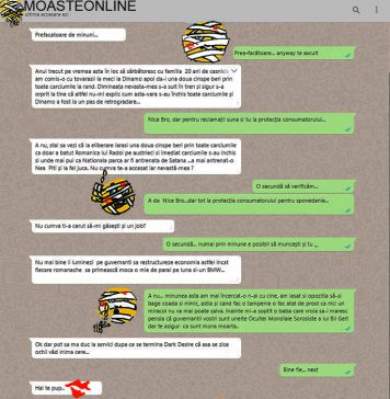 Caricatura săptămânii: MOAȘTEONLINE RO