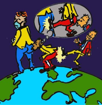 Caricatura săptămânii: PANDEMIA de PUTERE