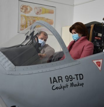 Monica Anisie, vizită la Institutul Naţional de Cercetare – Dezvoltare Aerospaţială „Elie Carafoli” din Bucureşti