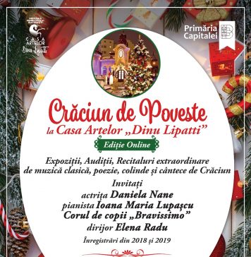 „Crăciun de Poveste” la Casa Artelor „Dinu Lipatti”, pe 12 și 13 decembrie