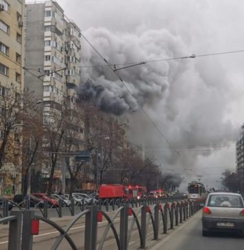 NEWS ALERT / Incendiu URIAȘ în pe Șoseaua Colentina din București