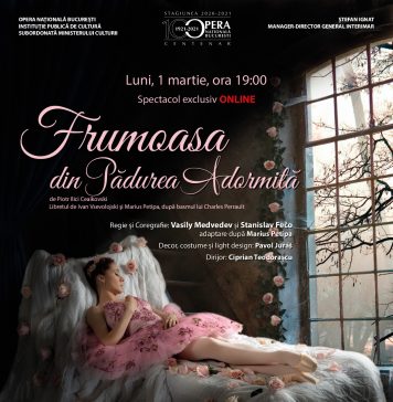 „Frumoasa din Pădurea Adormită”, transmis online în dar de Mărțișor