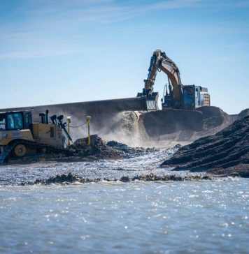 Lucrările de lărgire a plajelor de pe litoralul României au fost reluate