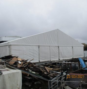 Poliția Locală Sector 2 a sesizat Parchetul după ce patronii clubului Bamboo au amplasat ilegal un cort în interiorul unui sit arheologic