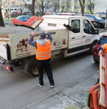 42 de tone de deșeuri voluminoase, adunate sâmbătă în acțiunea de colectare gratuită a acestora din Sectorul 2