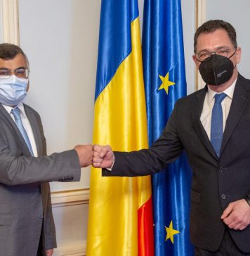Vicepreședintele Senatului s-a întâlnit cu ambasadorul Statului Kuweit în România
