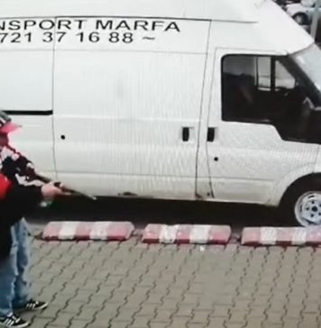 Un bărbat a amenințat oamenii cu o pușcă, în parcarea unui supermarket din București – VIDEO