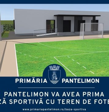Orașul Pantelimon va avea prima bază sportivă cu teren de fotbal
