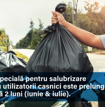 Sector 2: Taxa specială de salubrizare a fost prelungită cu încă 2 luni