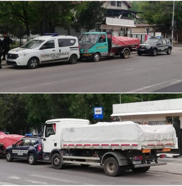 Alte două mașini care transportau ilegal deșeuri au fost confiscate în Sectorul 6