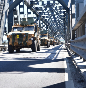 Opt convoaie militare ale NATO participante la Exerciţiul NOBLE JUMP 2021 intră în România