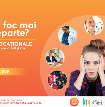 Program de evaluare vocațională pentru tineri, cu scopul de a-i îndruma către cariera potrivită