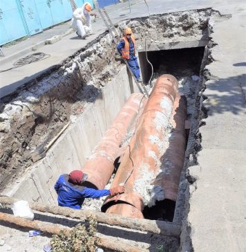 Lucrări în șantierul Rahova-Ferentari: Peste 250 de metri de conductă nouă, montați în galerie