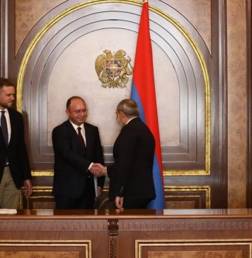 Bogdan Aurescu, întâlnire la Erevan cu preşedintele şi cu prim-ministrul Armeniei