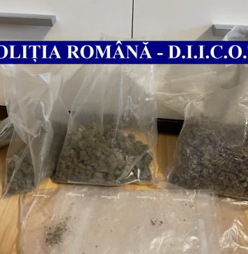 Un traficant din Capitală a aruncat un rucsac plin cu heroină pe geam, la picioarele polițiștilor