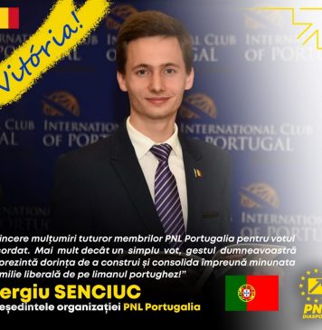 A fost ales cel mai tânăr președinte de Organizație PNL din Diaspora (președinte PNL Portugalia) – 19 ani; PNL Portugalia îl susține pe Orban la șefia PNL