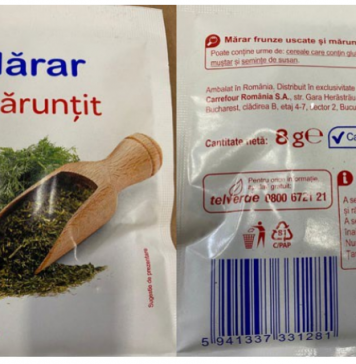Alertă alimentară. Trei produse conțin substanțe periculoase – Clienții sunt rugați să le returneze