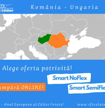 CFR Călători vinde bilete București – Budapesta cu 27 de euro
