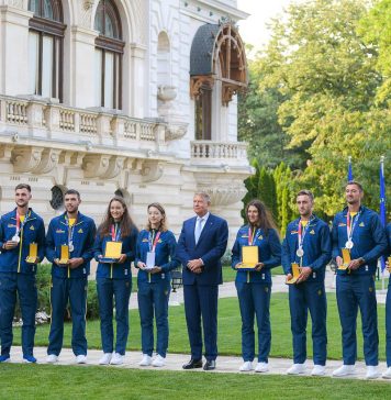 Preşedintele Klaus Iohannis i-a decorat pe sportivii români medaliaţi la Jocurile Olimpice de la Tokyo