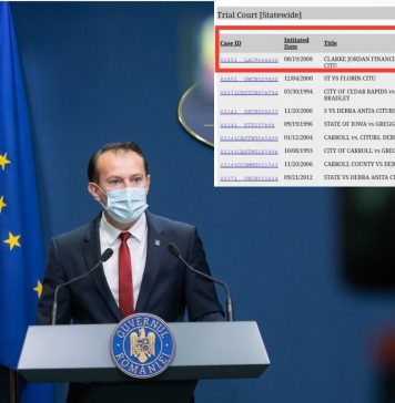 DOCUMENT / Premierul – despre faptul că ar fi avut un alt dosar/proces în SUA: În 2008 eram deja în România, nu știu despre ce e vorba
