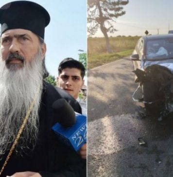 Maşina lui ÎPS Teodosie, implicată într-un accident