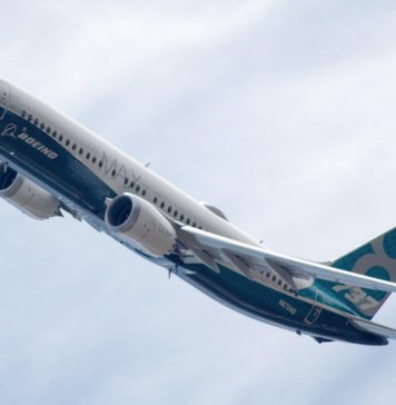 O nouă aeronavă Boeing 737-8 MAX a intrat în flota Blue Air