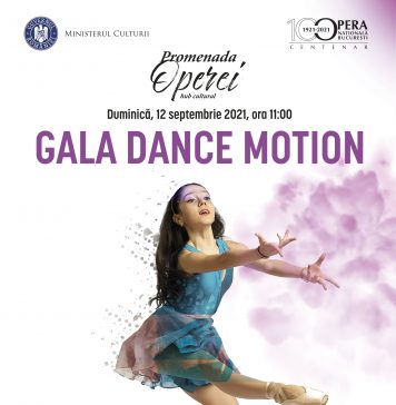 Esplanada din fața Operei Naționale București va găzdui anul acesta Gala Dance Motion