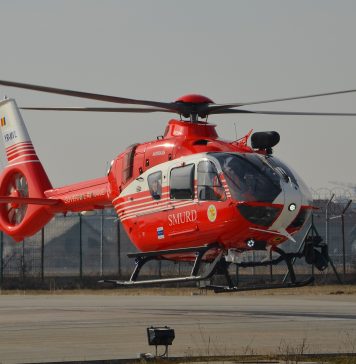 Băiețel transportat cu elicopterul la Grigore Alexandrescu, după ce mama sa a făcut accident pe A2