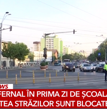 Prima zi de școală, cu trafic infernal în Capitală