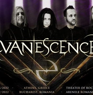 Trupa Evanescence va concerta la Bucureşti în 7 iunie 2022