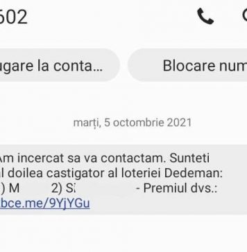 Poliția Română, avertisment despre o fraudă de tip phishing, denumită „Loteria Dedeman”