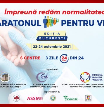 NEWS ALERT „Maratonul vaccinării pentru viață” în toate sectoarele Capitalei, în acest weekend