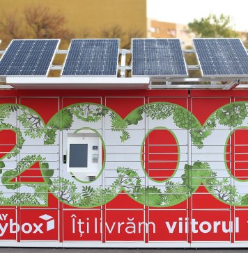 Sameday lansează primul locker alimentat cu energie solară, în București
