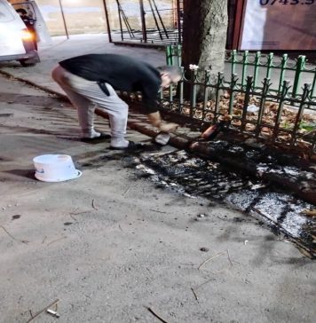 Sectorul 2: Un bărbat care arunca în drum reziduuri provenite de la un restaurant, amendat și pus să curețe zona