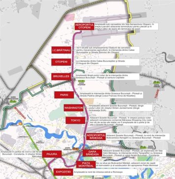 Metrorex a lansat licitaţia pentru secțiunea Tokyo – Aeroport Henri Coandă FOTO