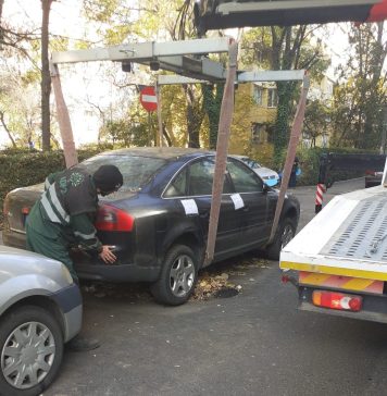 Alte autovehiculelor abandonate În Sectorul 2 au fost ridicate