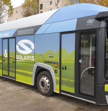 Autobuz cu hidrogen, pe străzile Capitalei. Este în teste pe linia 336