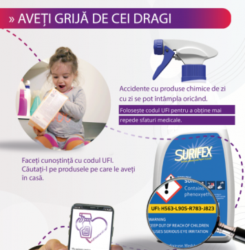 Ce este UFI – codul cu informații despre produsele care conțin substanțe chimice nocive