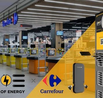 Carrefour introduce un serviciu de închiriat baterii externe pentru telefoane