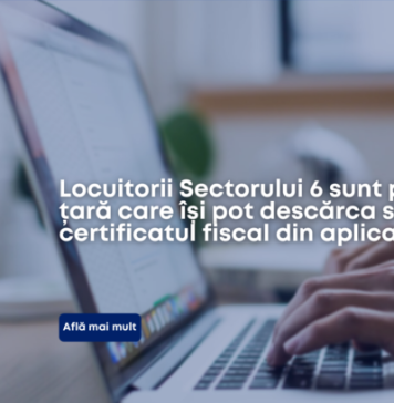 Locuitorii Sectorului 6, primii din țară care își pot descărca singuri certificatul fiscal din aplicație