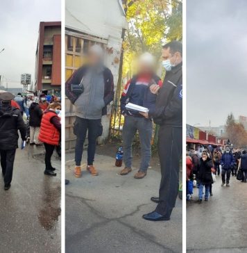 Amenzi pentru lipsa măștilor de protecție, în Sectorul 2 – FOTO