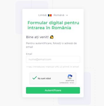 Formularul digital de intrare în România, obligatoriu de luni. Cât este amenda pentru necompletare