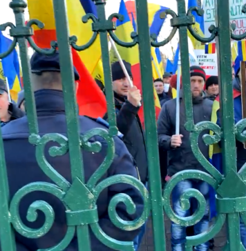 Amenzi de peste 250.000 de lei în urma protestului de la Parlament