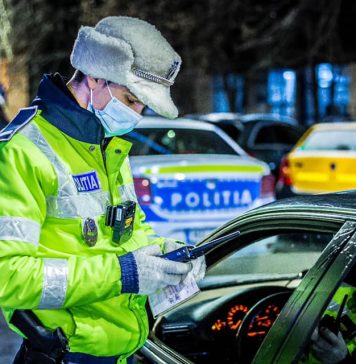 Livrator de mâncare din Bucureşti, prins drogat la volan