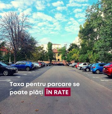 Taxa pentru parcarea de reședință din Sectorul 3 se poate plăti în rate