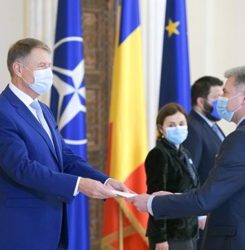 Preşedintele Iohannis l-a primit la Cotroceni pe noul ambasador al Republicii Moldova în România