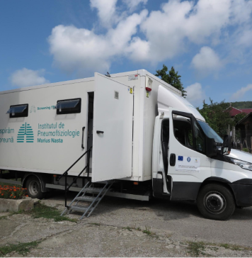 Caravana de de depistare a tuberculozei a ajuns la Brănești