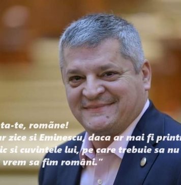 Radu Cristescu(deputat PSD) – mesaj PATRIOTIC de Ziua Culturii Naționale: Deșteaptă-te, romãne! Asta ne-ar zice și Eminescu, dacă ar mai fi printre noi.