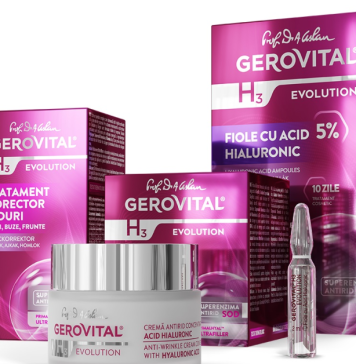 Farmec relansează gama de cosmetice Gerovital H3 Evolution, în urma unei investiții de 450.000 euro